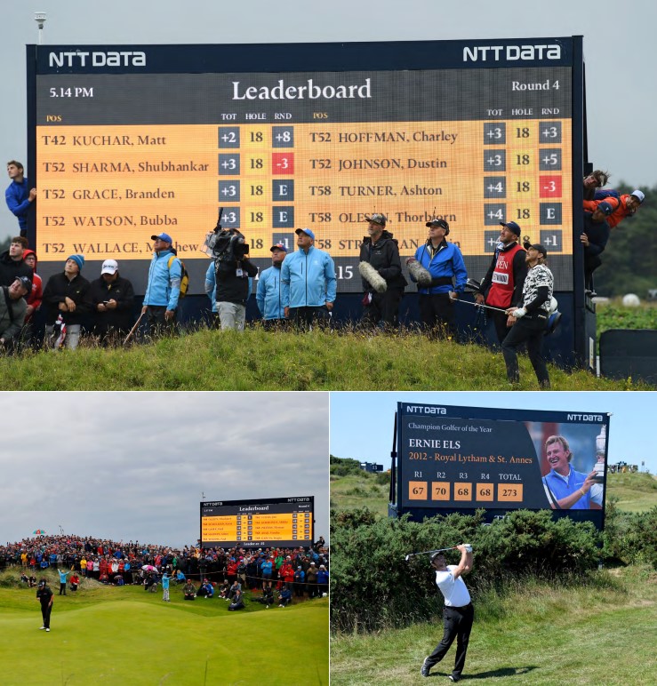 Introducing LED Screens to The Open Championship