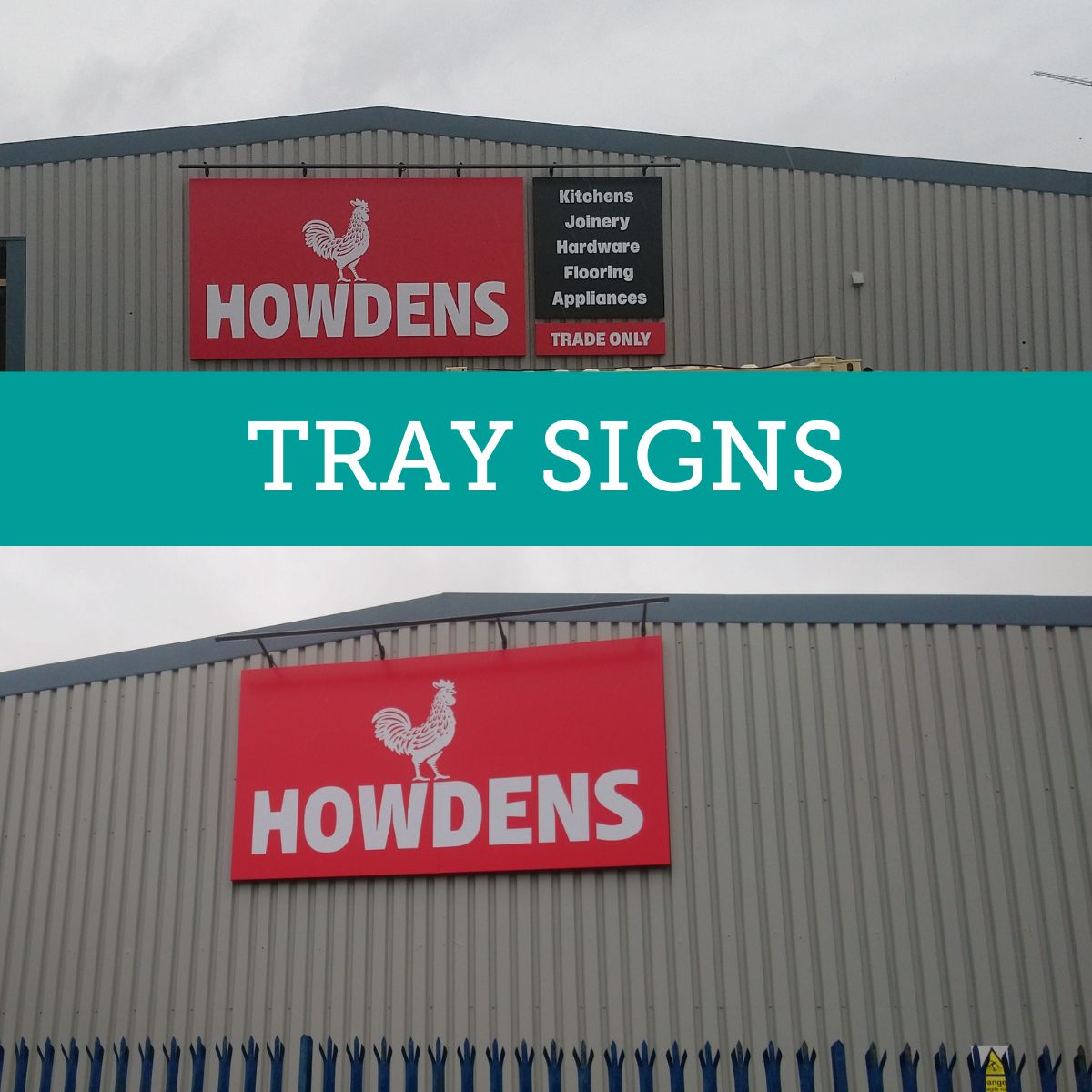 External signage – Howdens, Sandhills, Liverpool