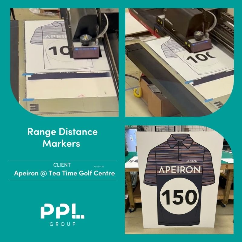 Apeiron clothing: branded range distance markers