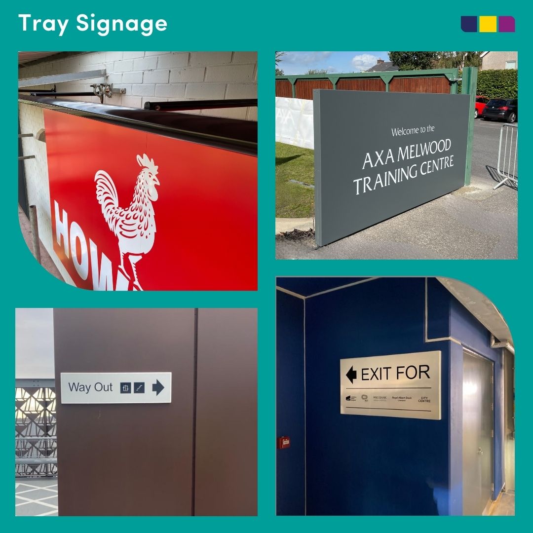 Tray Signage