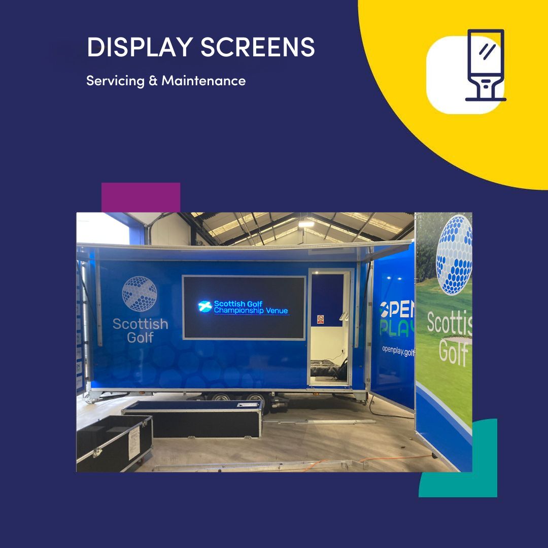 Event Screen Displays:  Servicing & Maintenance